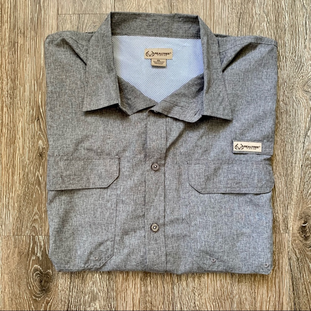 NWOT REALTREE Fishing Shirt 2XL